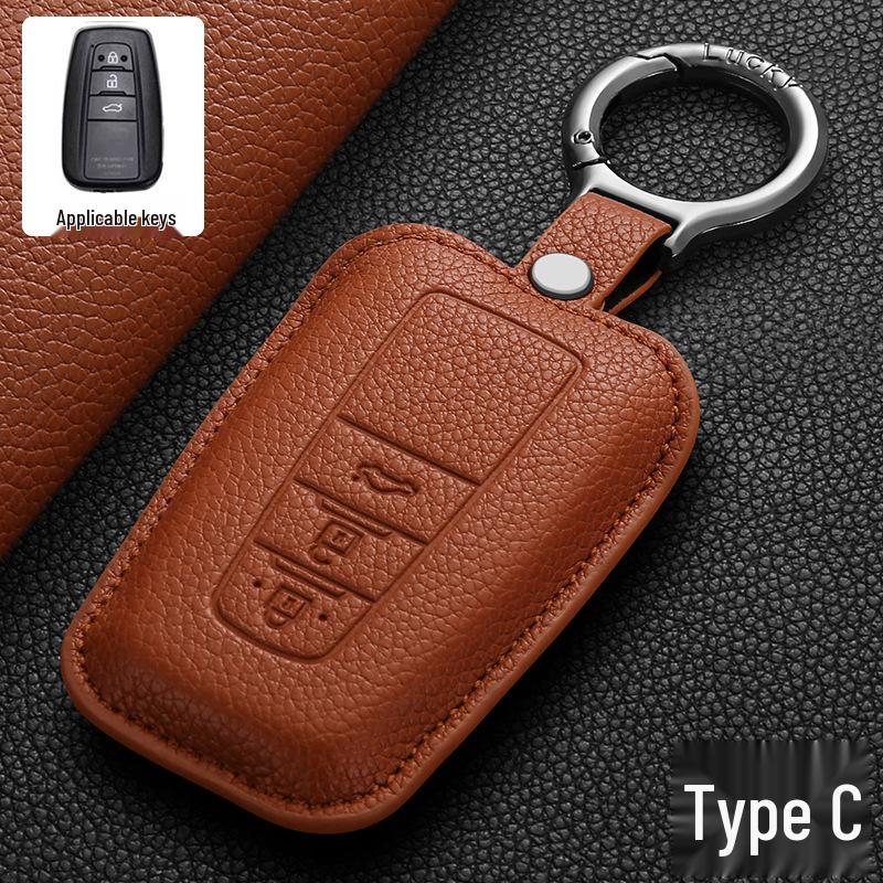Compatible Key Case for Toyota: Camry, Highlander, RAV4, Corolla, Levin, Prado, Avalon