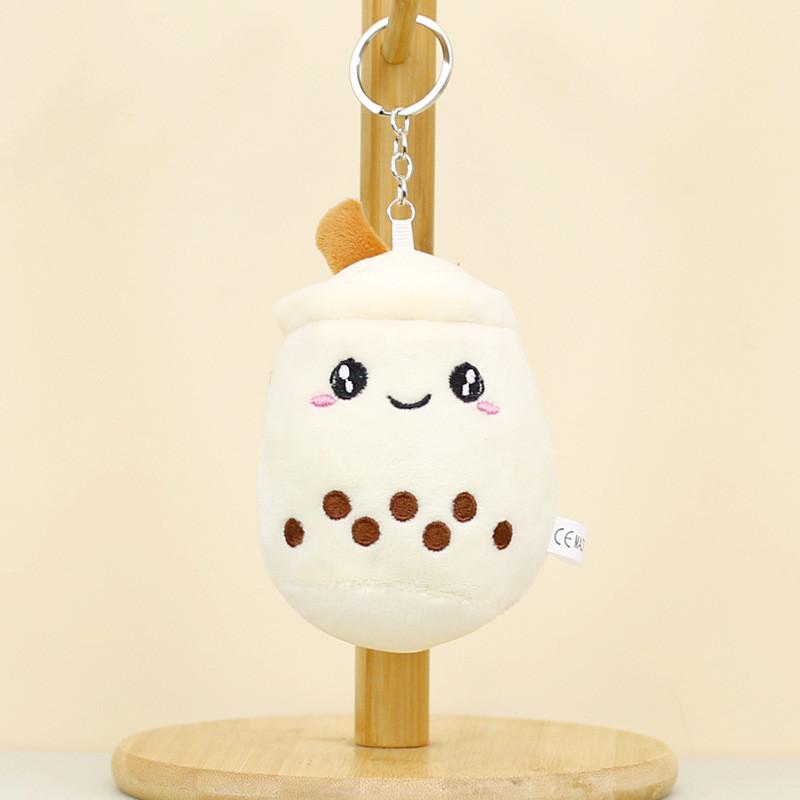 Adorable Plush Cup Keychain Cute Bag Charm Wholesale Cartoon Doll For Trendy Style