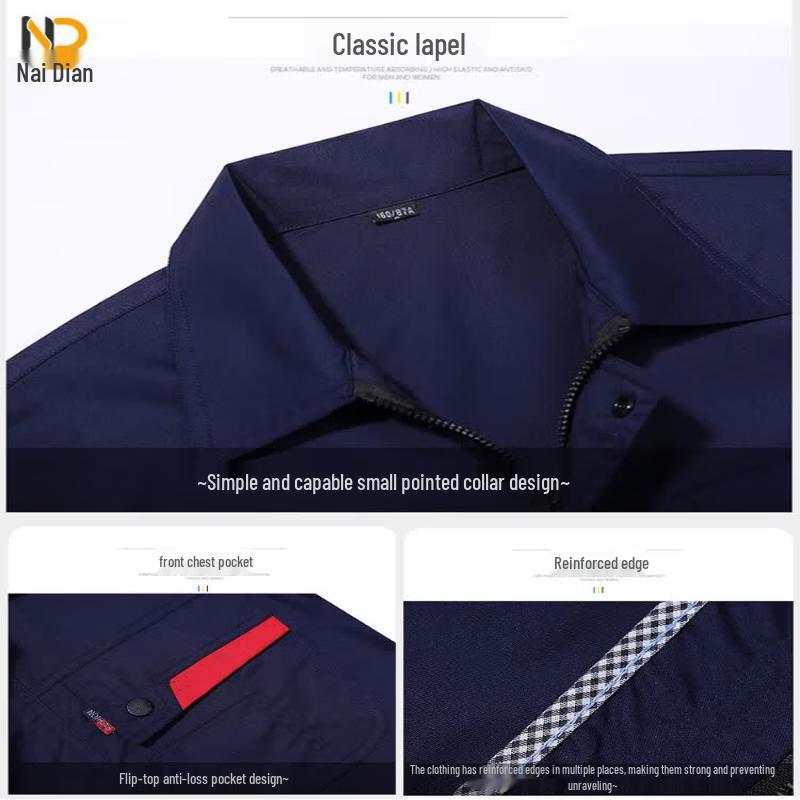 Unisex Anti-static Long Sleeve Workwear Set