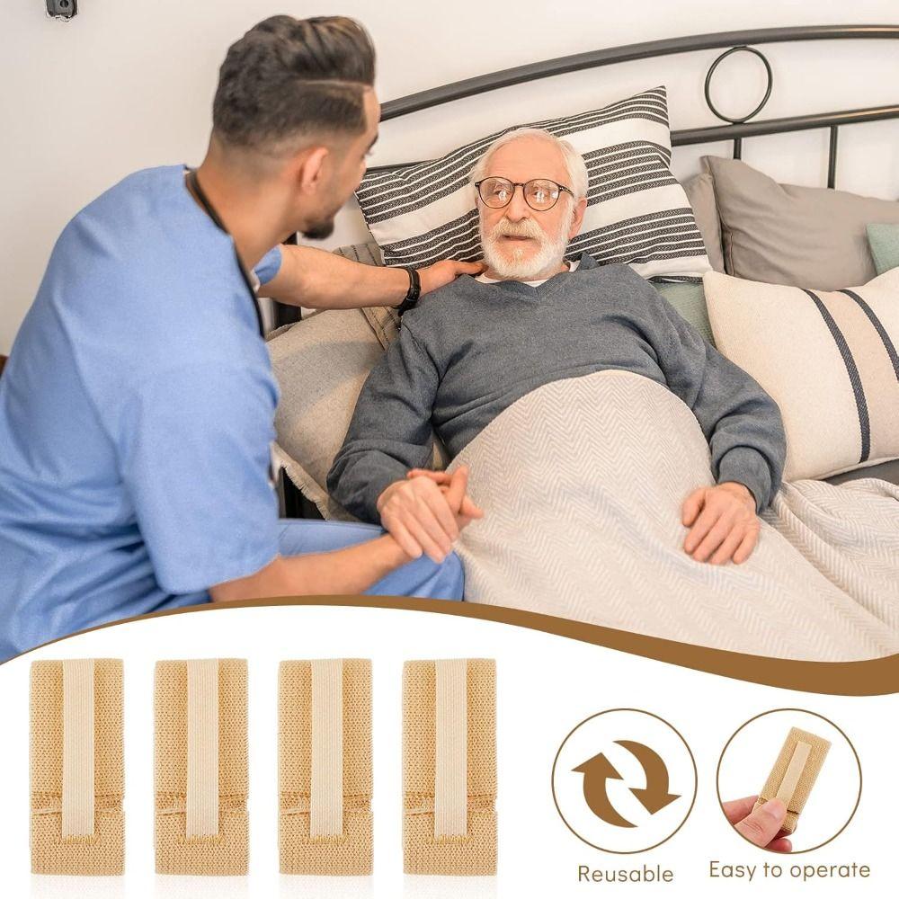 Adjustable Men Catheter Supplies Reusable Penile Clamp Fixer Replacement Male Catheter Fixer