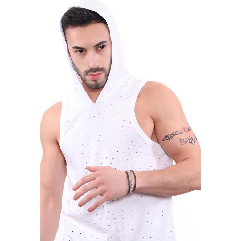 Men's Combined Leather Bracelet