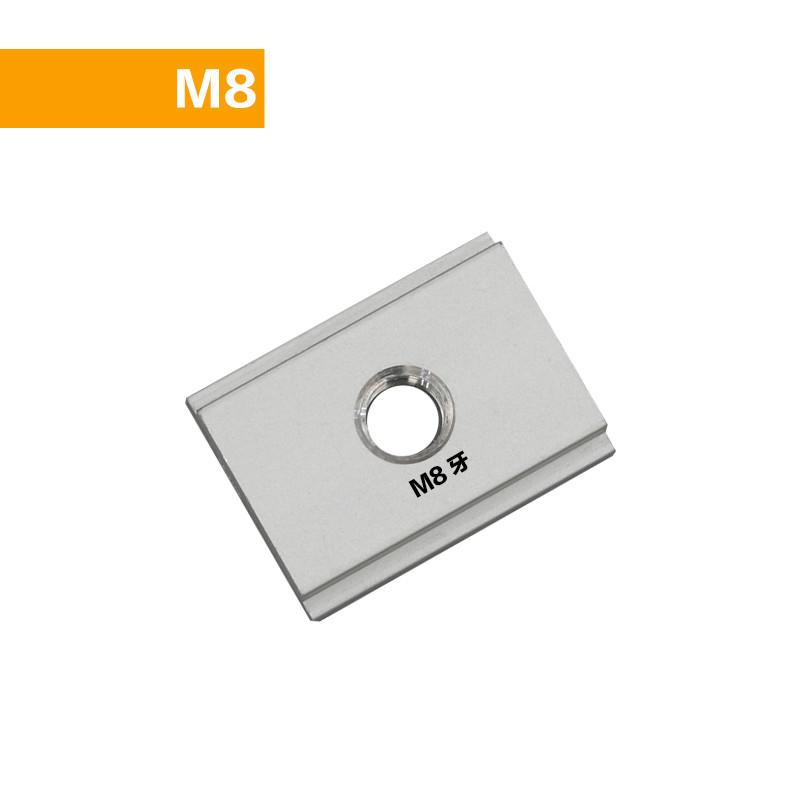 Woodworking T Track Slider M8 T Screw M8 Nut Saw Table Acting Hold Down Clamp for T-Slot T-Track Wood Work DIY Tools