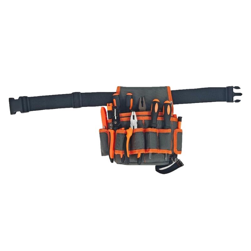 

Multifunctional Electrician Tool Bag Waist Pouch Belt Storage Holder Screwdriver Organizers Garden Tool Kit Waist Bag