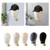 Mannequin Head Model Wall Mount Multipurpose Hat Rack Wig Holder Wig Stand for Wig Headwear Hats Beginner Hairdresser Training