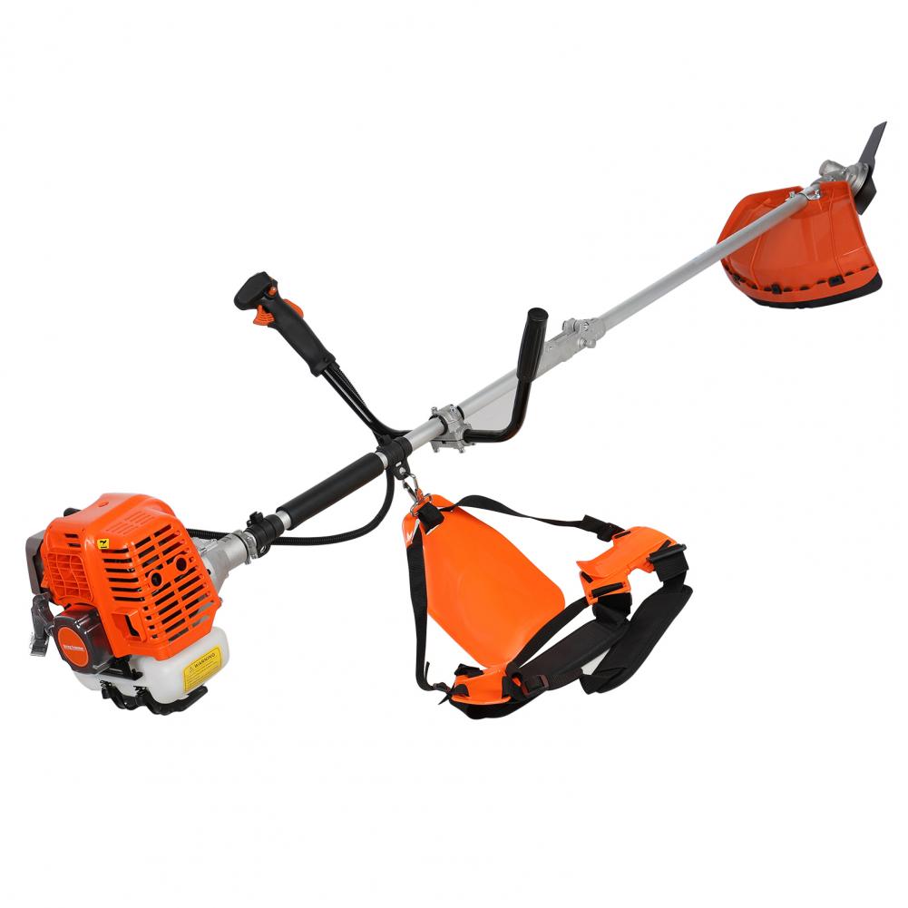 52cc Weed Wacker Gas Powered Trimmer 2 In 1 Cordless Hedge Trimmer 2-Stroke Brush Cutter Handheld Lawn Mower Garden Power Tools
