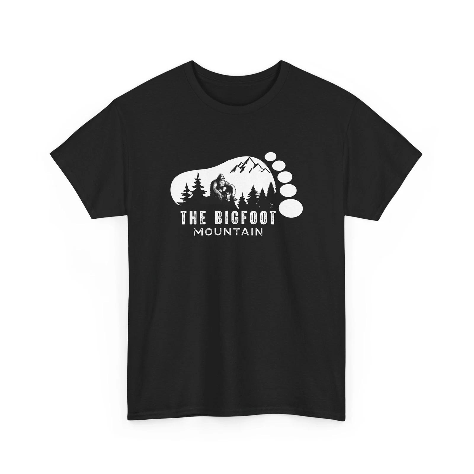 Bigfoot T-Shirt | Outdoor Adventure Tee | Mountain Lover Shirt 4XL