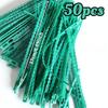 30/50pcs 17cm Adjustable Plant Ties, Reusable Flexible for Vines Tomatoes Trees, Gentle On Stems, Garden Support Straps