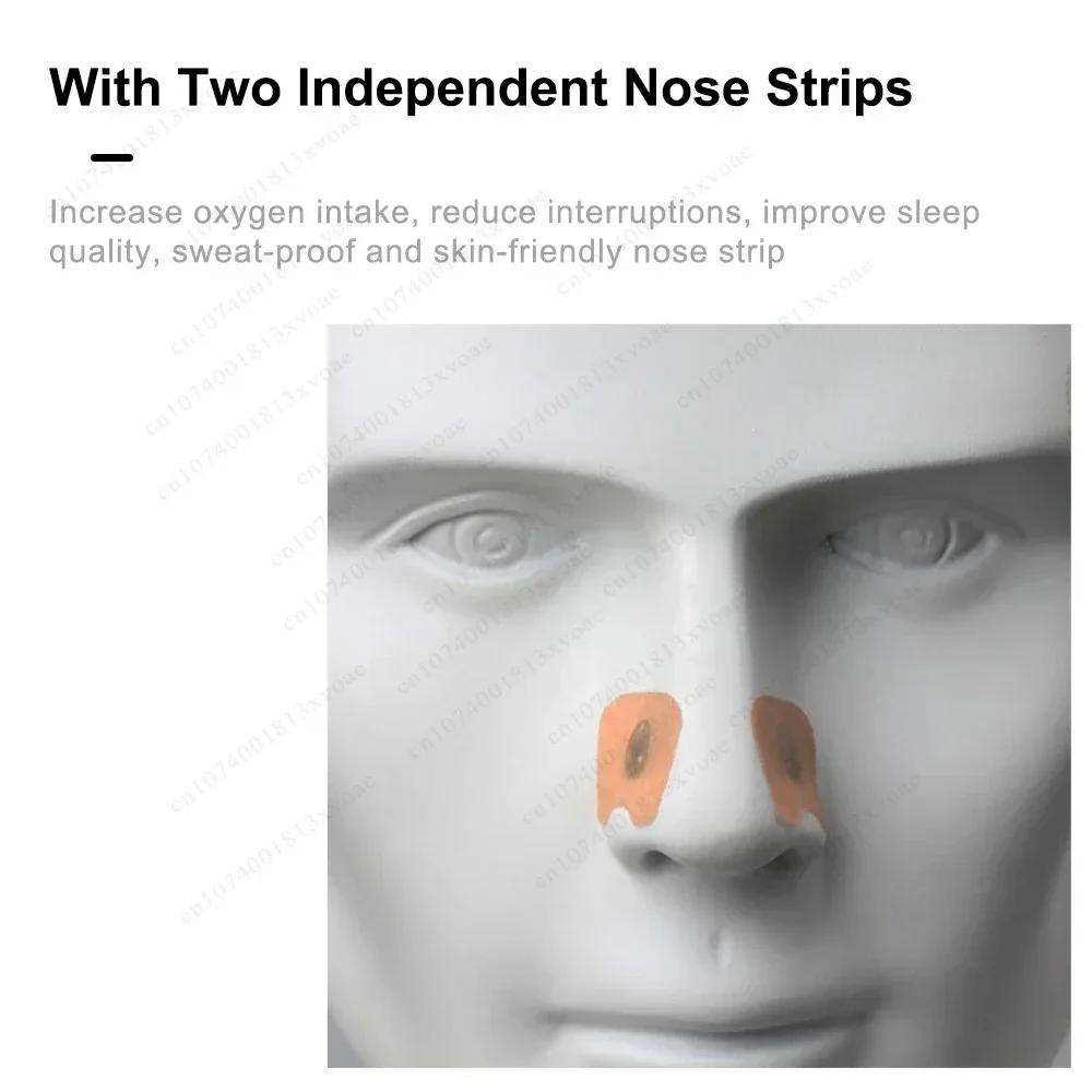 30/60/90PCS Nose Breathing Patches Nasal Breathing Dilators Patch Oxygen Intake Breathing Refill Nose Strips Patch Accessary