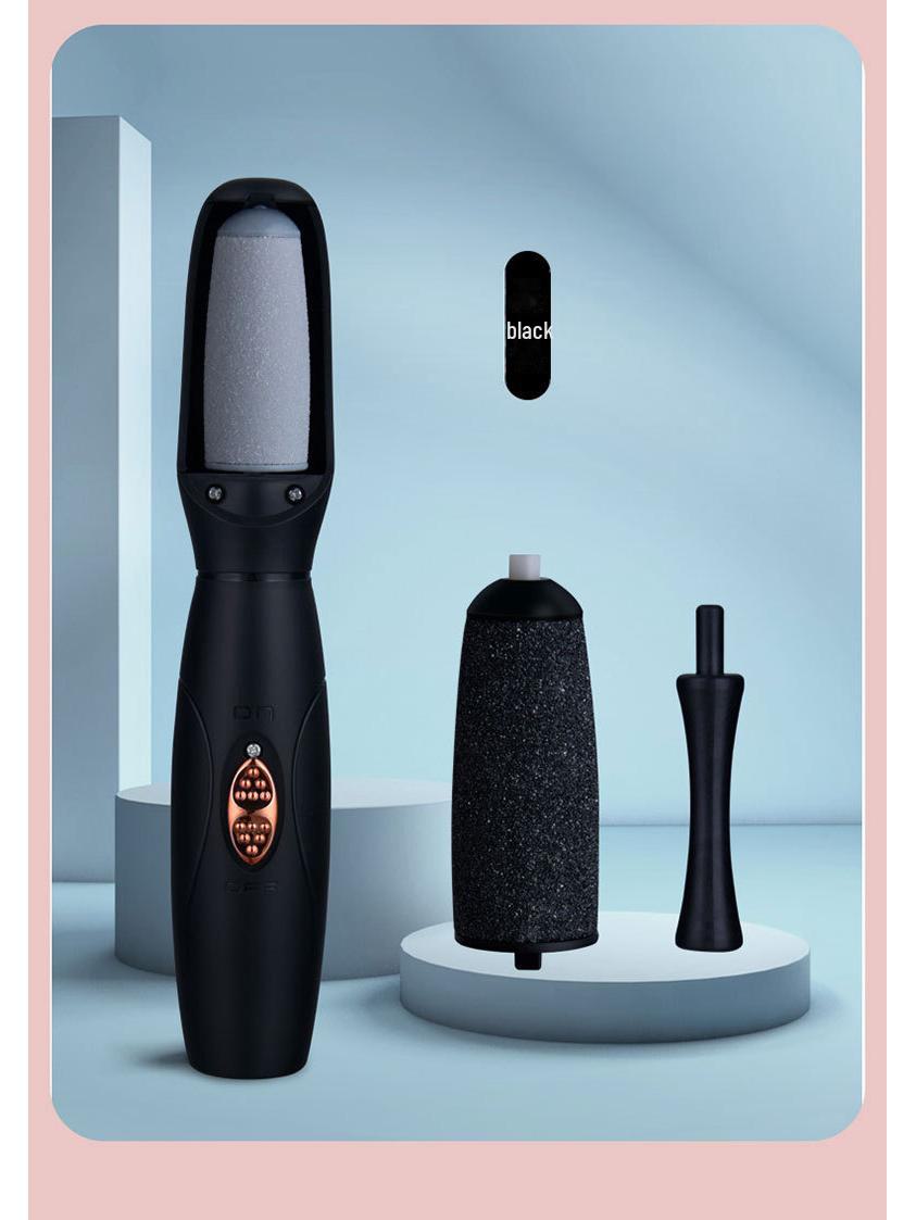 

Электрическая шлифовальная машина для ног: Автоматическое устройство для удаления мозолей и разглаживания кожи, портативное устройство для восстановления стоп чёрный