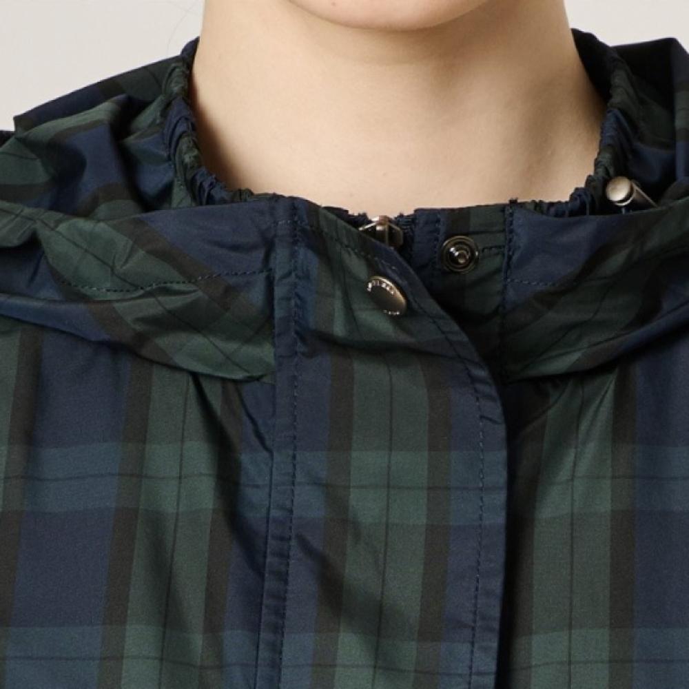 Bcbg Check Drawstring Jumper B4m3r154