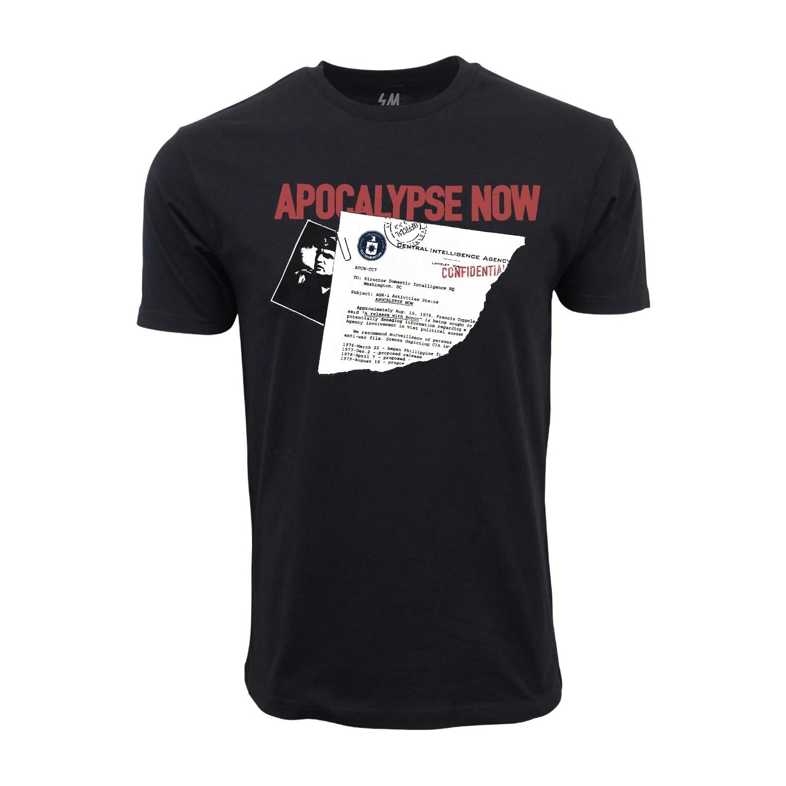 Men s and Women s T-shirts APOCOLYPSE NOW CONFIDENTIAL GRAPHIC L