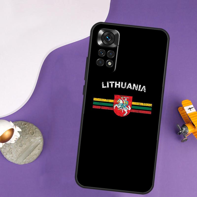 

Lithuania Flag Case For Xiaomi Redmi Note 13 14 Pro 12 9 10 11 Pro 10S 11S 12S Redmi 14C 13C 10C 12C Cover Redmi 14C