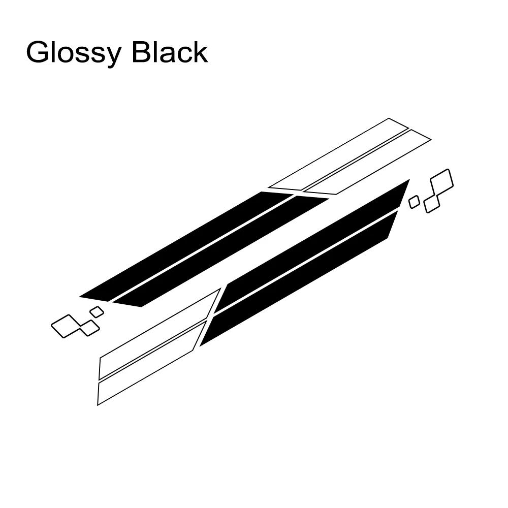 Car Side Racing Stripes Graphics Door Sticker Vinyl Film Decals For Truck Automobiles Body DIY Decoration Tuning Accessories