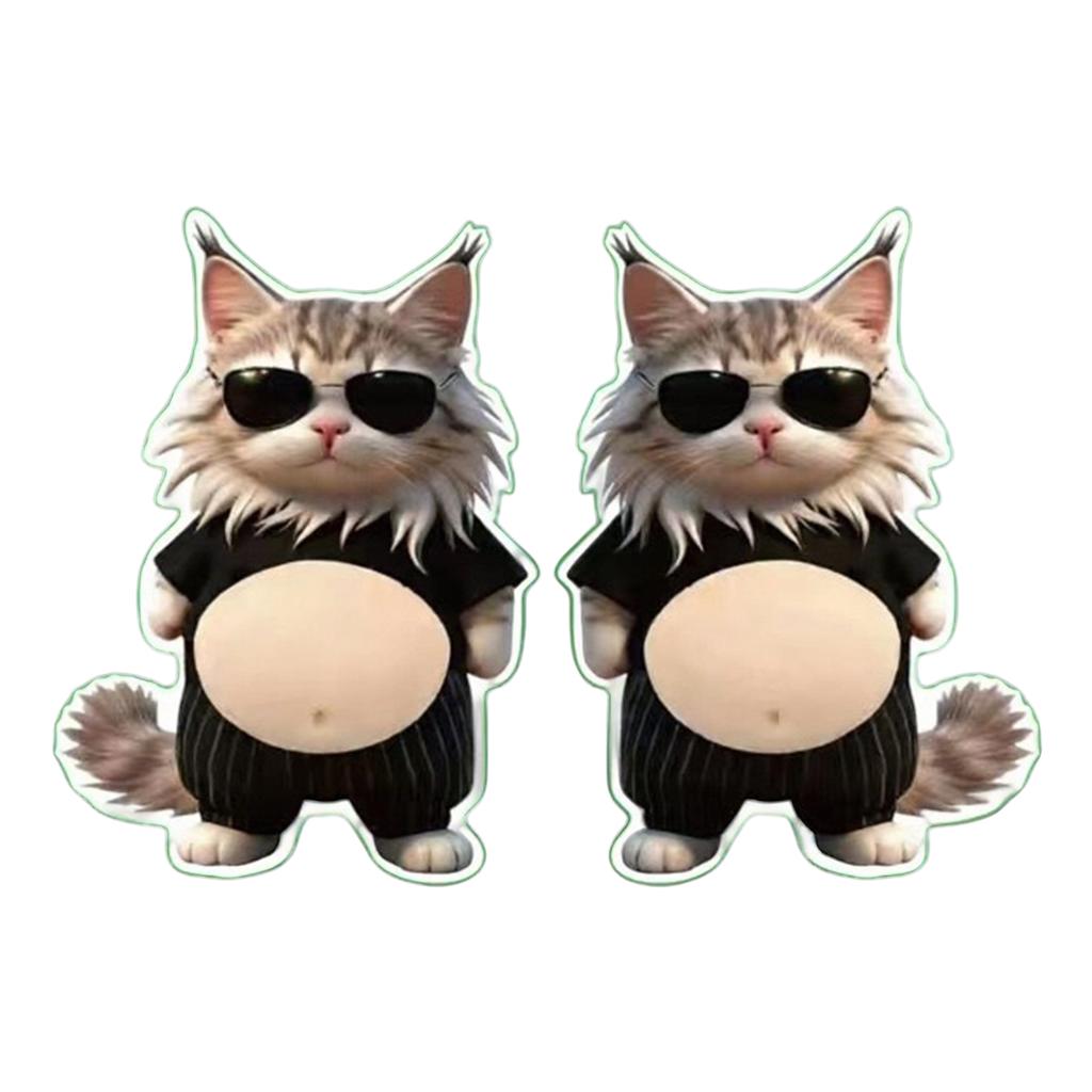 Cute Animal Ultra-Soft Silicone Car Bumper Sticker