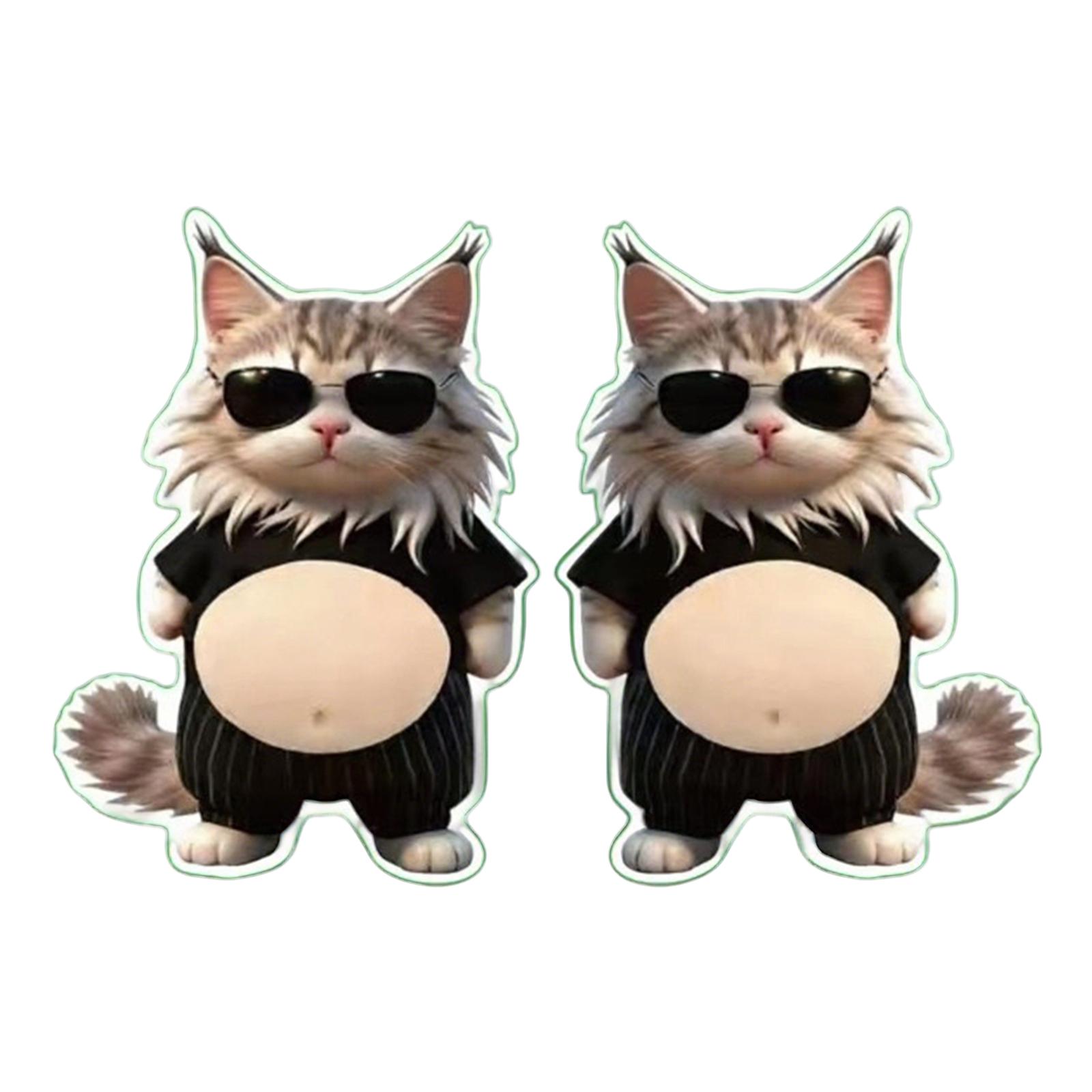 

Cute Animal Ultra-Soft Silicone Car Bumper Sticker One Size