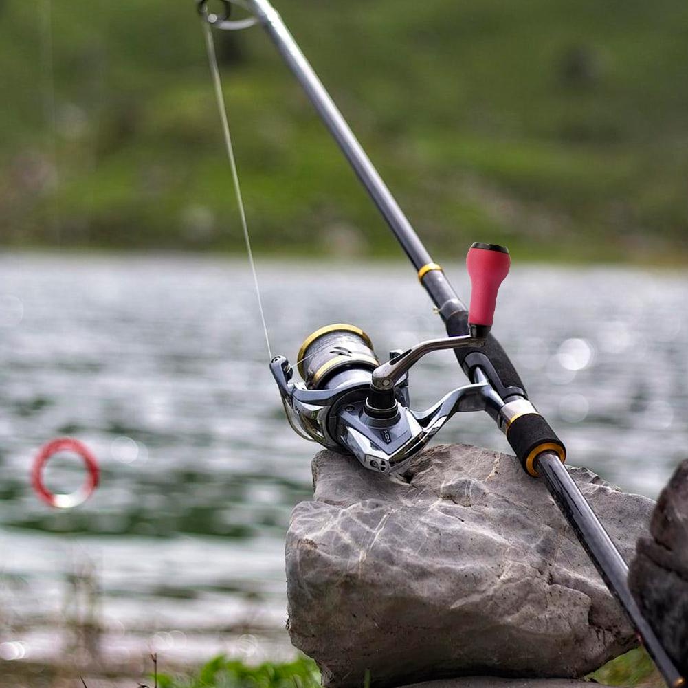 27mm Spinning Reel Handle Knob Grip Lightweight Replacement Fishing Reel Handle Knob Anti-Slip Fish Reel Grip DIY Tackle Tools