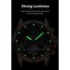 POEDAGAR Tourbillon Automatic Mechanical Wristwatch Waterproof Luminous Date Week Leather Men Watch Luxury Fashion Watches