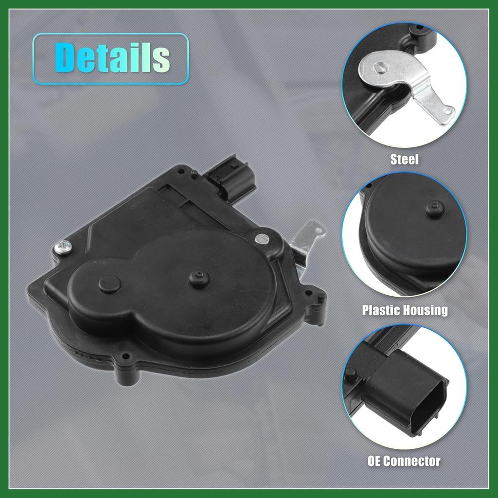 Motoforti Replacement Rear Right Side Power Door Lock Actuator Motor for Honda Odyssey 2005-2010 5-Door Side Slide Door Lock Door Latch Actuator