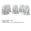 Halloween Finger Puppets Toy Finger Flip Off Ghost Figurines Cute Middle Finger Ghost Statue Gag Gifts for Trick or Treat Party Favors