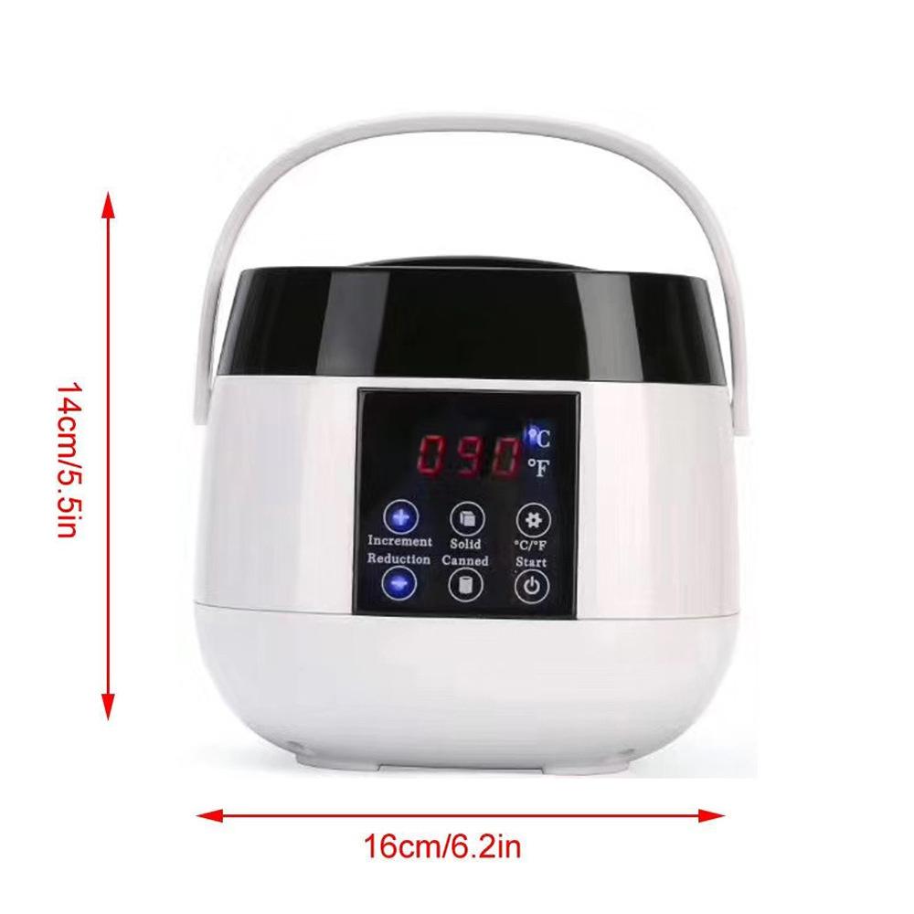 110 V 220 V 100 W Enthaarungswachsmaschine Wachstherapiemaschine Intelligenter Epilierer Antihaft-Topf Honigwachs Wachsschmelzmaschine