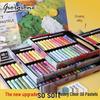 Giorgione Super Soft Oil Pastels Set - 48 Heavy Colors & 24 Macaron Shades