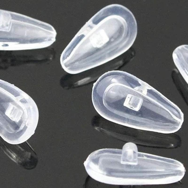 25 Pair/Lot Silicone Eyeglass Airbag Soft Nose Pad On Nose Pad Glasses Massage for Health Care Anti-Slip Tool for Sungla