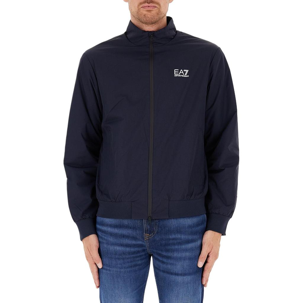 Ea7 EMPORIO ARMANI Logo Printed Zipped Jacket 8NPB20-PNFZZ-1562
