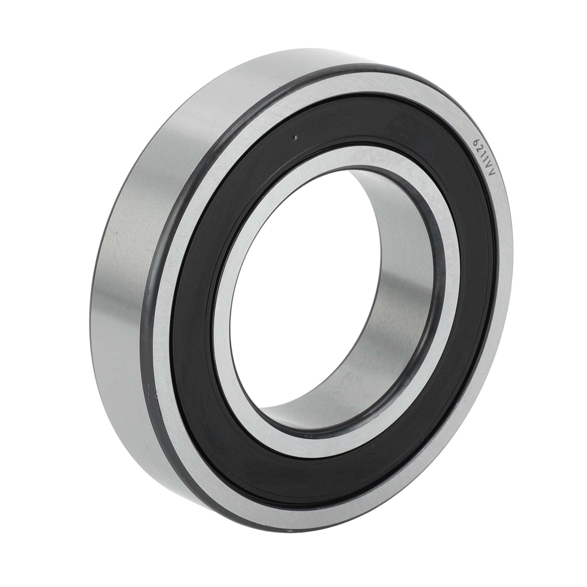 

ACROPIX 6211VV Deep Groove Ball Bearing P6 55x100x21mm Lubricated Bearing Double Rubber Seal Black Silver Tone Scooter Skateboard Wheel