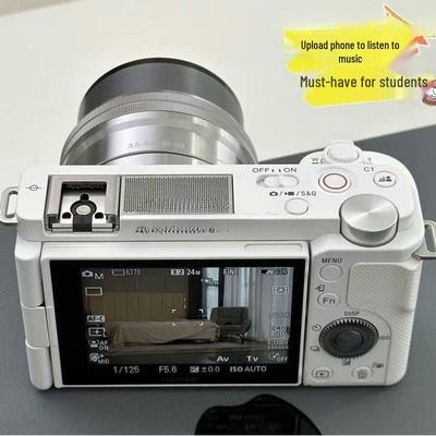 9600W 4K Vysoké rozlišení CCD Selfie a Cestovní přenosný výklopný Card Fotoaparát