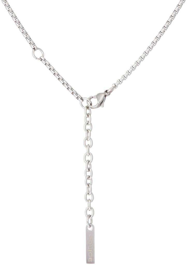 Police INLINE Stainless Steel Necklace for 26076PSS01 (S) Men,