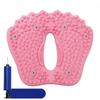 1Pc New Non-slip Massage Foot Pad, Multi-functional Magnet Acupressure Board, Household Inflatable Foot Stepper, Acupressure Device