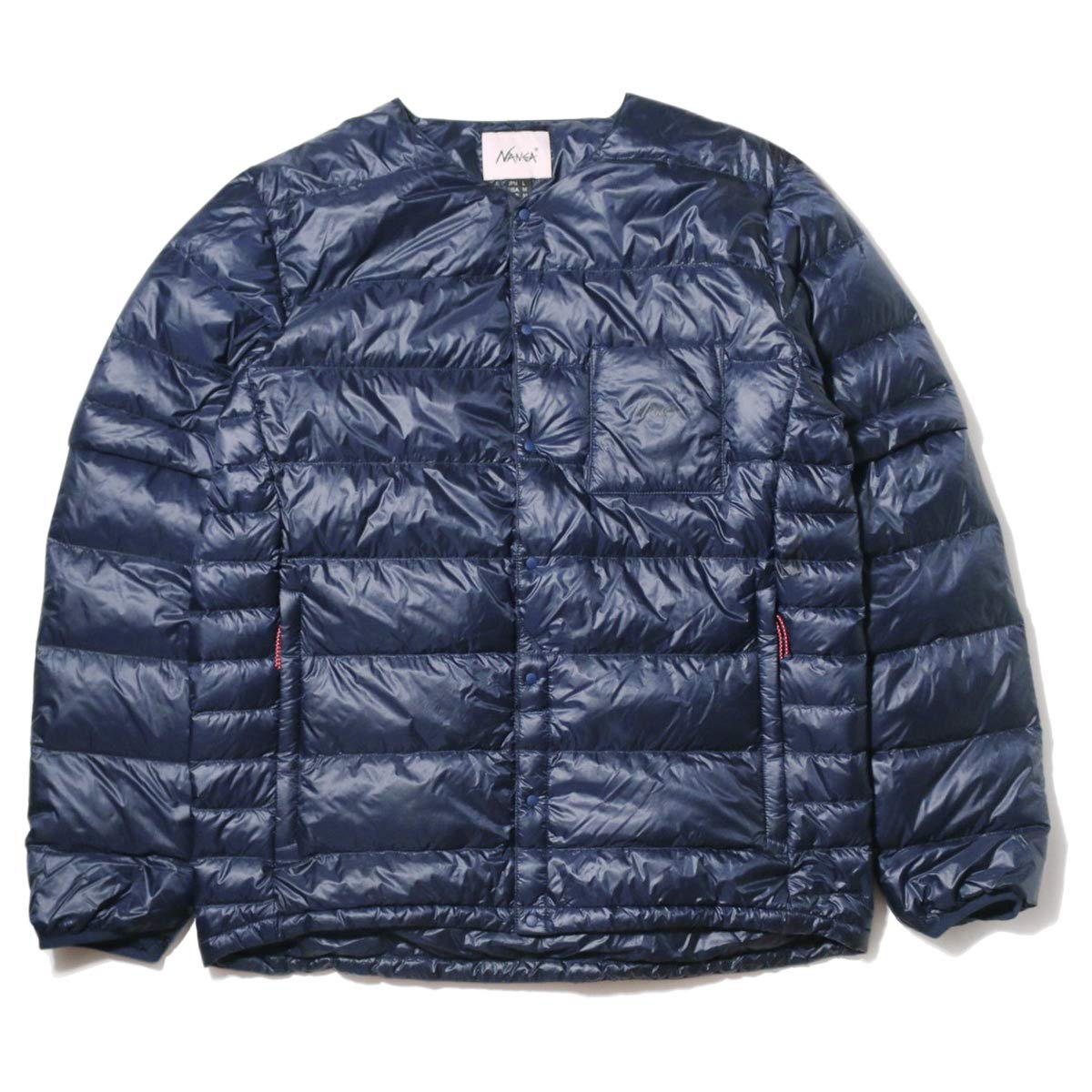 

ВНУТРЕННИЙ ПУХОВОЙ КАРДИГАН Куртка Пуховик N1IDBKE2 Темно-синий L [Nanga]