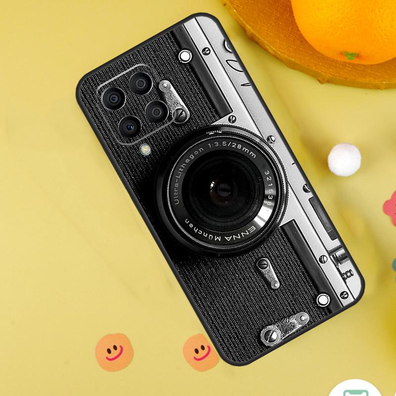 Retro Camera Vintage Case For Samsung Galaxy M20 M35 M55 M15 M32 M16 M36 M56 M54 M23 M52 M34 M14 M11 M31 M13 M53