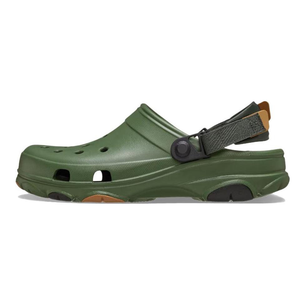 Crocs All-Terrain Clog Comfortable Simple Unisex Clogs Green 206340-309
