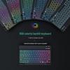 Luminous Bluetooth Keyboard & Mouse Set for Mobile Phones & Tablets