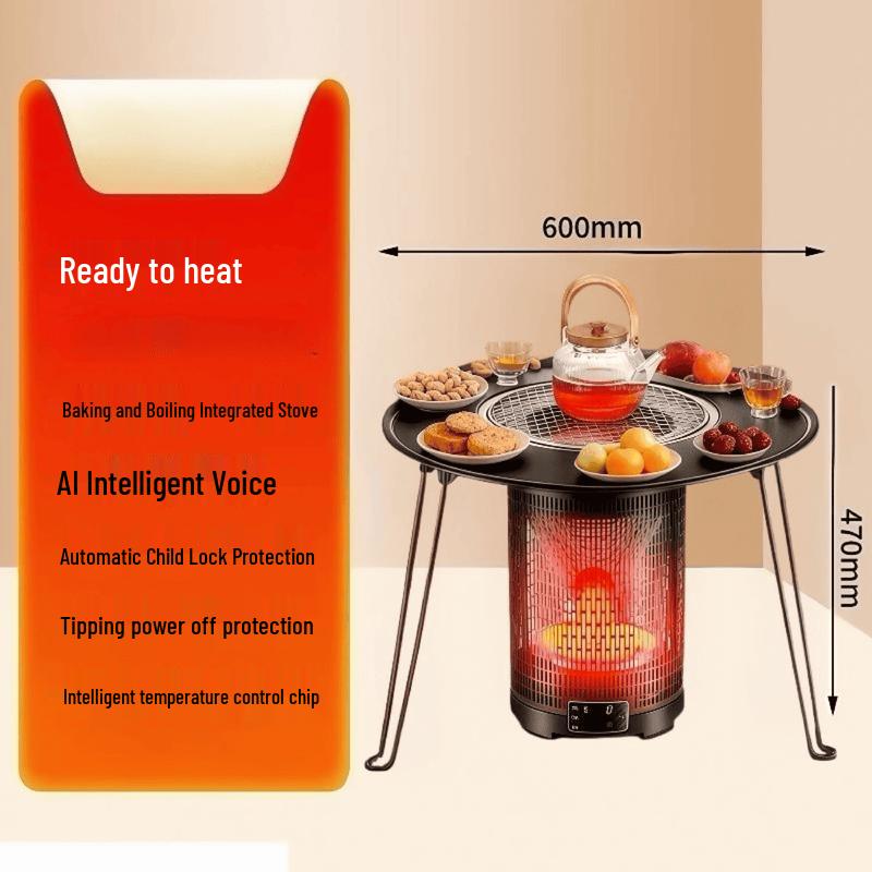 ZISIZ Electric Tea Stove Heater Set