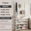Shoe Multi-ayer Rack DIY Organizer Clothes Storage Load-bearing Organizer Hat Hanger Household Shoes  Multifunctional Shoe Rack