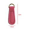 2 Pieces Zipper Pulls PU Leather Replacement Zipper Parts Zip Puller Tag for Luggage Handbags Suitcase Jacket Accessories