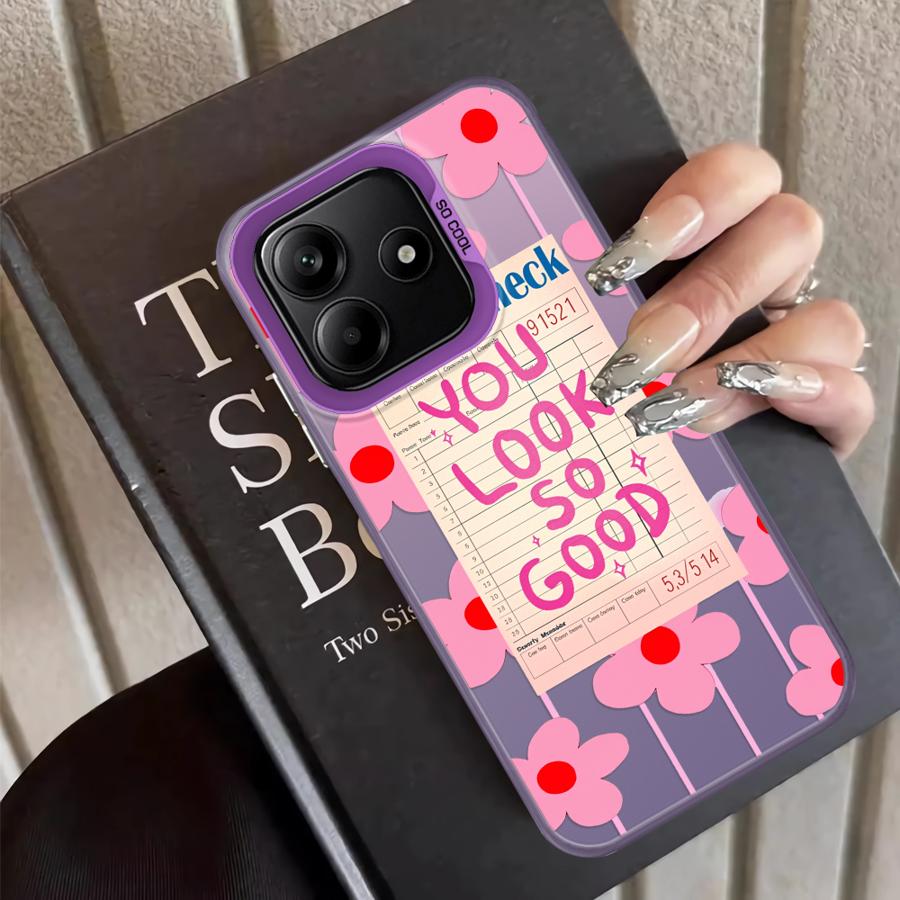 Case for Xiaomi Mi 11 Lite 12T Pro 13T Back Phone Cover Creative Text You Look So Good