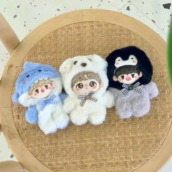 Choose from 3 types of Mochadoll 10cm cotton plush animal bodysuits, a teddy bear, and 1 type of Korean children's toy.