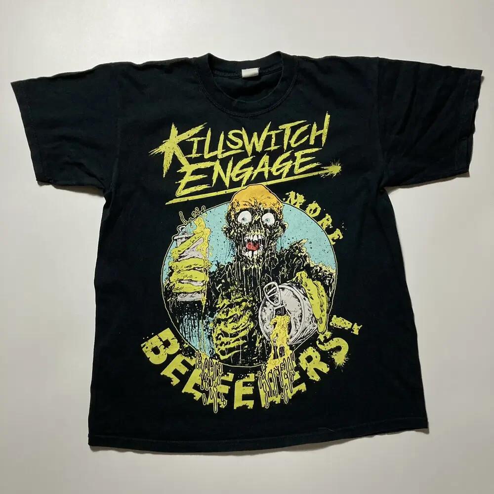 killswitch engage more beers tour short sleeve black shirt XXL