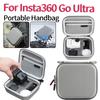 For Insta360 Go Ultra Camera Travel Carrying Case Portable Storage Bag Dustproof Protective Box Handbag Camera Accessories