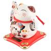 Ceramic Wealth Welcoming Cat Ornament Desktop Fortune Cat Craft for Home Shop Store Business GiftType 3