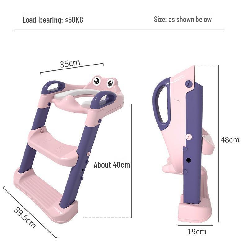 Trapezoidal Potty Seat & Step Stool for Kids