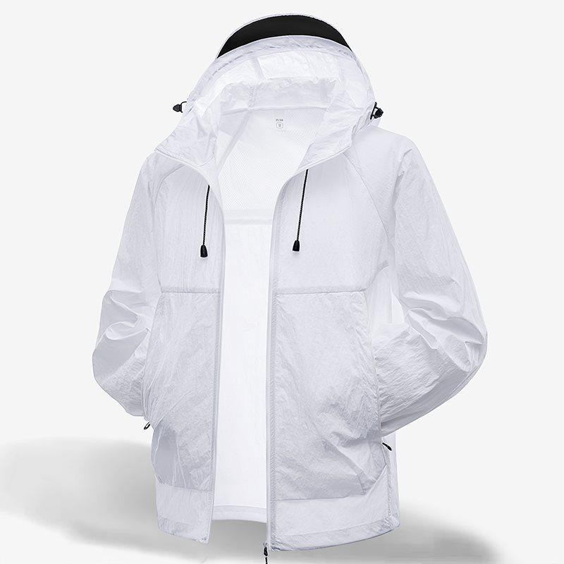 2025 Spring/Summer Sun Protection Clothing - Antibacterial Yarn with Reflective Nylon & YKK Zipper