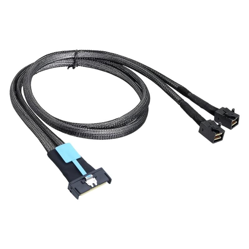 PCIE Gen5 8X To 2 MINI SFF-8087 Server Fast Speed Adapter Extension Cable Server Connection Cable Replacement