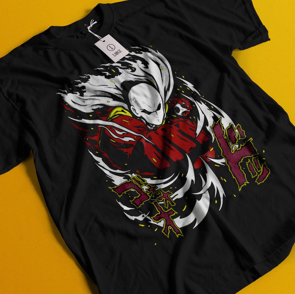 

One Punch Man T-Shirt Saitama Shirt Garou Tshirt Fubuki Genos Anime Manga OK Tee XL