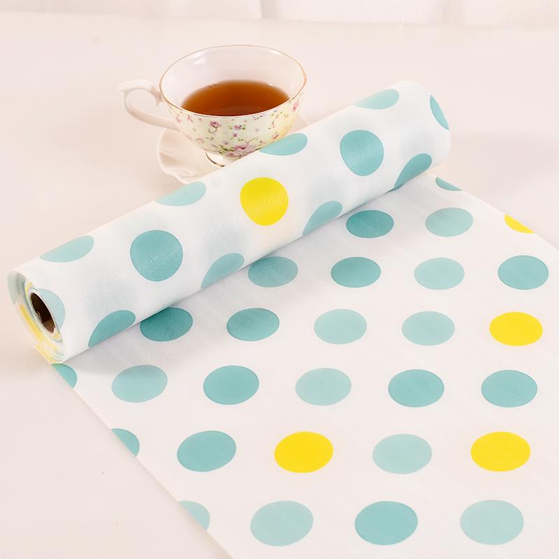 3 Rolls Kitchen Cabinet Moisture-Proof Waterproof Drawer Liner