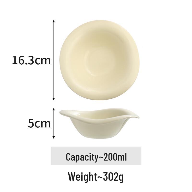 

Ru Han Anti-Tip Ceramic Cat Food Bowl with Neck Protection