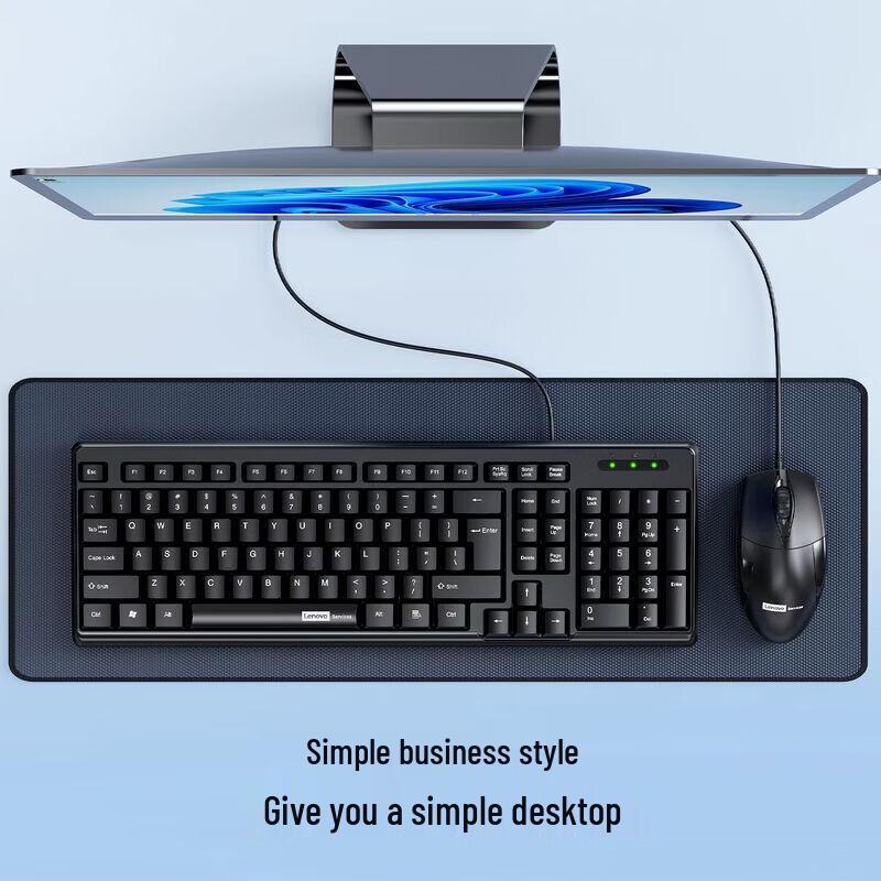 Lenovo Wired Keyboard and Mouse Combo